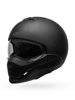 Kask modułowy Bell Broozer Solid czarny matowy