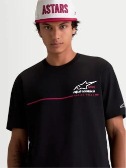 Koszulka z krótkim rękawem Alpinestars P1 CSF czarna
