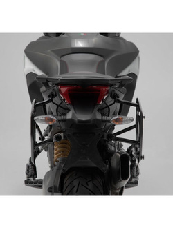 Zestaw: kufry boczne + stelaż PRO ABS Aero System Sw-Motech do Ducati Multistrada 1260 Enduro [18-], Multistrada 950 / S [16-], Multistrada V2/ S [21-]