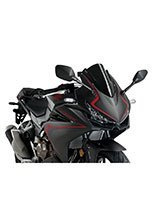 Szyba motocyklowa sportowa PUIG Honda CBR 500 R (19-)/E-Clutch (26-) czarna