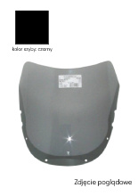 Szyba motocyklowa MRA Touring "T" Honda CBR 1000 F (89-92) czarna