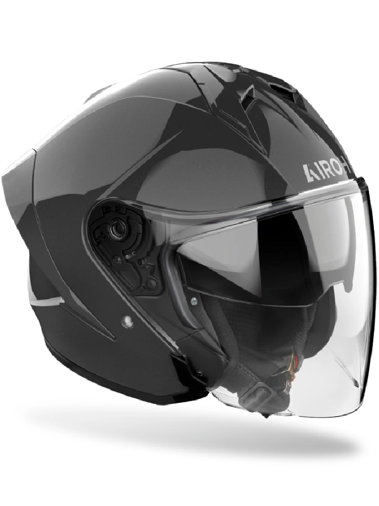 Kask otwarty Airoh H21 ciemnoszary połysk