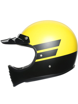 Kask integralny AGV X101 Dust żółto-czarny matowy