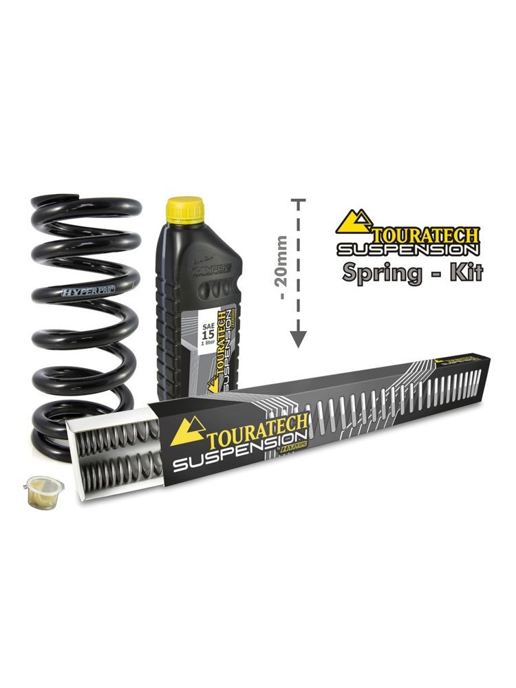 Zestaw obniżający wysokość motocykla -20 mm Touratech do BMW F800GS (13-18)/ Adventure (13-21)