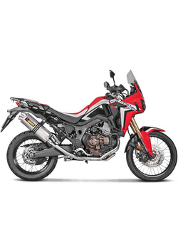 Układ wydechowy bez tłumika Akrapovič Honda CRF1000L Africa Twin (16-19) [stal nierdzewna]