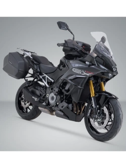 Zestaw: kufry boczne + stelaże ABS Aero System SW-Motech Suzuki GSX-S 1000 GX (23-)