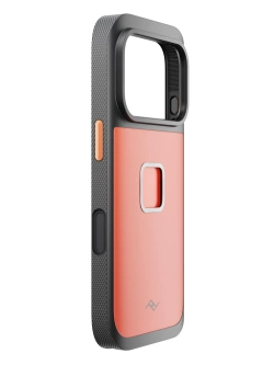 Etui Peak Design Mobile Gnar Case do smartfona Iphone 17 Pro czarno-pomarańczowe