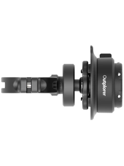 Uchwyt na telefon Outplorer QM02 Launch Pro mocowany na kierownicę, z regulacją i systemem amortyzacji