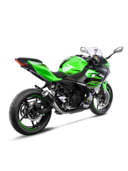 Tłumik motocyklowy LeoVince LV-10 Black Edition [Slip-On, Stainless Steel] do Kawasaki Ninja 400 [18-] / Z 400 [19-]