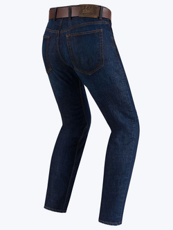 Jeansy motocyklowe PMJ Deux niebieskie