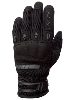 Rękawice motocyklowe tekstylne Rst Ventilator-X czarne