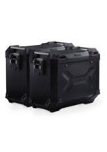 Zestaw: kufry boczne TRAX ADV + stelaże PRO SW-Motech Royal Enfield Himalayan 450 (23-) czarne [poj.: 2 x 45 L]