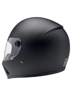 Kask integralny Biltwell Lane Splitter Flat czarny matowy