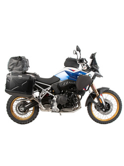 Zestaw: kufry boczne + stelaże Hepco&Becker Xplorer Cutout do BMW F 900 GS (24-) czarne