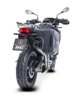 Tłumik motocyklowy SC-Project X-Plorer II GT BMW F 800 GS (24-) tytan