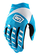 Rękawice cross 100% Airmatic niebieskie