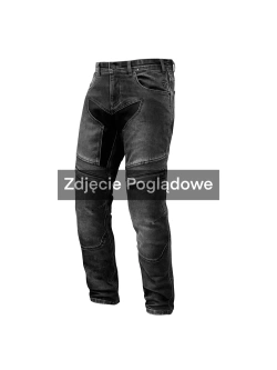 Jeansy motocyklowe Rebelhorn Eagle 4 Regular Fit czarne
