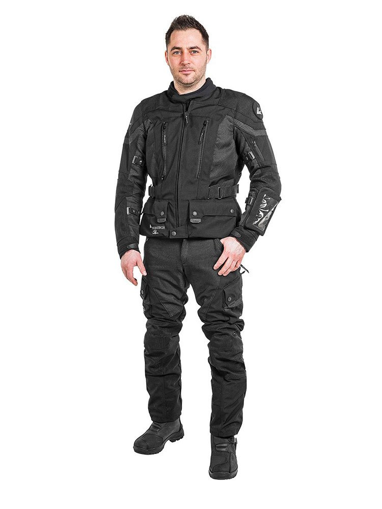 Spodnie motocyklowe tekstylne Touratech Companero Summer Traveller czarne