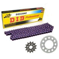 Honda CR125 R 90-03[bez 97, 00-01] DID520 NZ SUPER NON-O-RING (Cross, super wzmocniony bezoringowy) zębatki SUNSTAR 