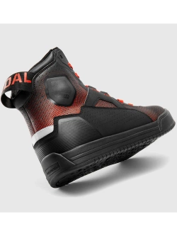 Buty motocyklowe Rebelhorn Vandal II czarno-czerwone
