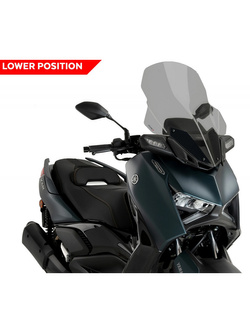 Szyba turystyczna PUIG Yamaha X-Max 125 / 300 (23-) lekko przyciemniana