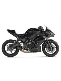 Pełny układ wydechowy Akrapović Racing Line Kawasaki Z650/ Ninja 650 (23-) [tytan/ włókno węglowe]