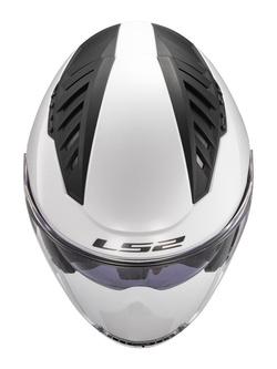 Kask otwarty LS2 OF600 Copter II Solid biały