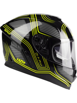 Kask integralny Lazer Rafale Darkside czarno-żółty