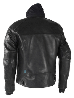 Kurtka motocyklowa skórzana Rukka Aramen czarna [bez podpinki ocieplającej]