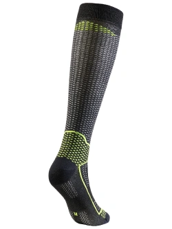 Skarpety SIXS Long V3 czarne-fluo