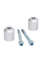 Podwyższenie kierownicy Hepco&Becker BMW F 800 GS Adventure (13-18) [30 mm w górę] srebrne