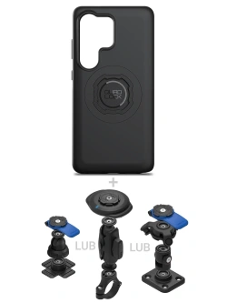Zestaw 360 Quad Lock: etui MAG na telefon Samsung Galaxy S26 Ultra (magnetyczne) + wybrane komponenty