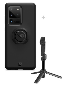 Zestaw: etui na telefon Samsung Galaxy S20 Ultra + statyw/ selfie stick Quad Lock