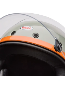 Kask integralny Bell Bullitt GT szaro-pomarańczowy