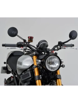 Lusterko motocyklowe Daytona D-Mirror-3 Round do montażu na końcu manetki czarne