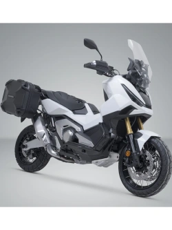 Zestaw: kufry boczne DUSC M + stelaże PRO SW-Motech Honda X-ADV 750 RH21 (24-) [poj.: 2 x 33 l]