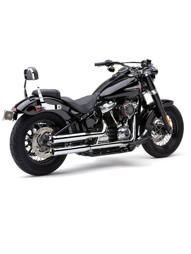 Tłumik motocyklowy Cobra Neighbor Hater Slip-On do modeli Harley Davidson Softail Deluxe, Softail Heritage Classic, chrom