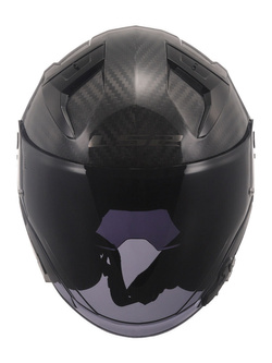 Kask otwarty LS2 OF603 Infinity II Carbon czarny matowy