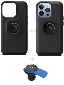 Zestaw: etui na telefon iPhone 13 Pro + uchwyt kulowy Quad Lock