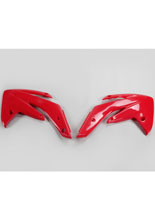 Osłony chłodnicy UFO do Hondy CRF 150R (07-) czerwone
