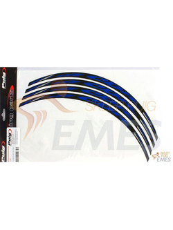 Pasek na felgi PUIG - wzór CBR niebieski