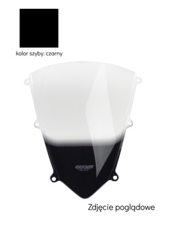 Szyba motocyklowa MRA oryginalny kształt "O" Honda CBR 600 RR (07-12) czarna