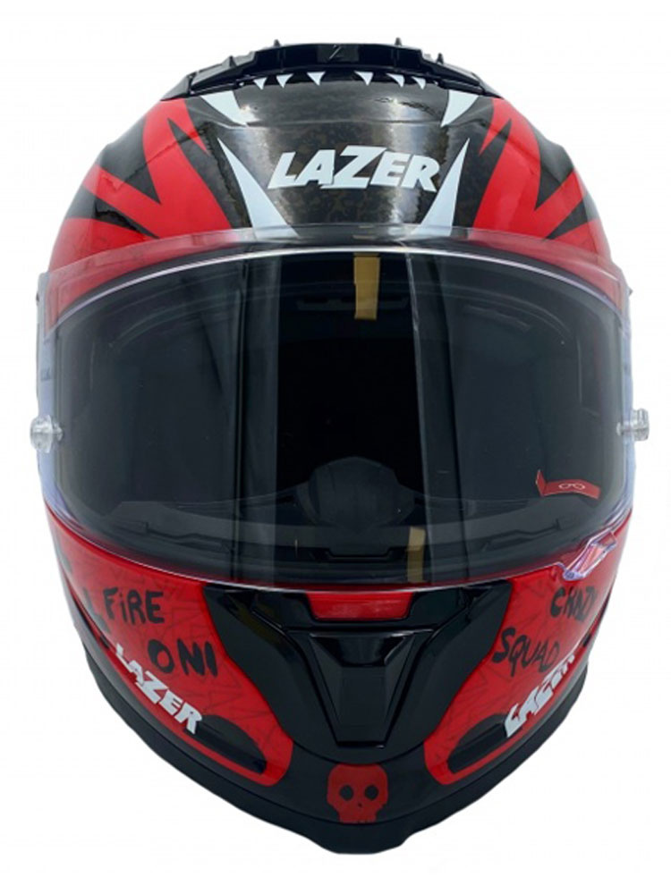 Kask integralny LAZER Rafale Evo Oni czerwony