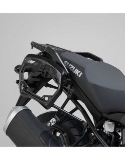 Zestaw: kufry boczne + stelaże PRO TRAX ADV SW-MOTECH 45/45L do motocykla Suzuki V-Strom 1000 (14-19) / XT (16-19) [pojemność 2 x 45 L]