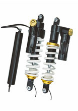 Zestaw amortyzatorów przód+tył DSA / Plug & Travel Evo Touratech BMW R1200GS / R1250GS (13-24)