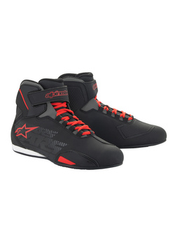 Buty motocyklowe Alpinestars Sektor czarno-szaro-czerwone