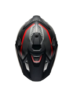 Kask adventure Nexx Y.Travl Quest czarno-szaro-czerwony