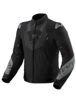 Kurtka motocyklowa tekstylna REV’IT! Hyperspeed 3 H2O czarno-szara