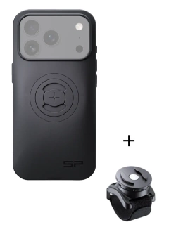 Zestaw: etui na telefon iPhone 17 Pro + uchwyt na rzep SPC+ SP Connect
