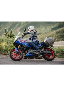 Spodnie motocyklowe damskie tekstylne Klim Altitude niebieskie